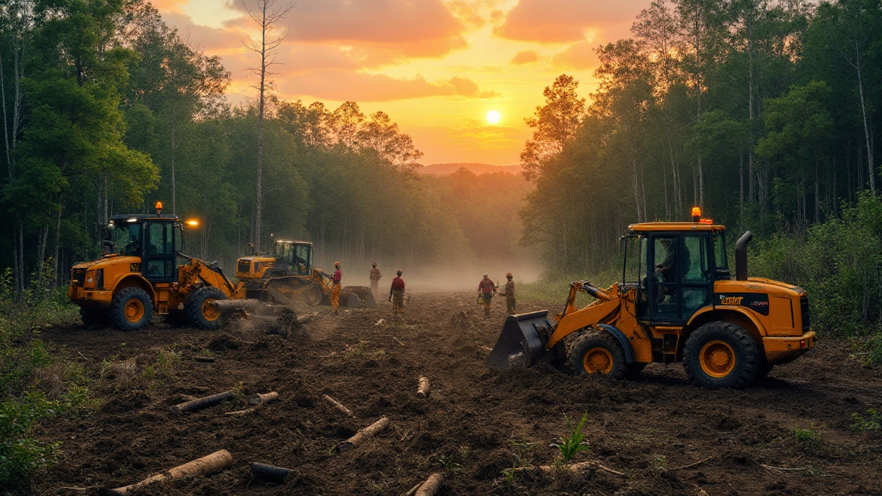 Cost Breakdown for Clearing 3 Acres in North Carolina